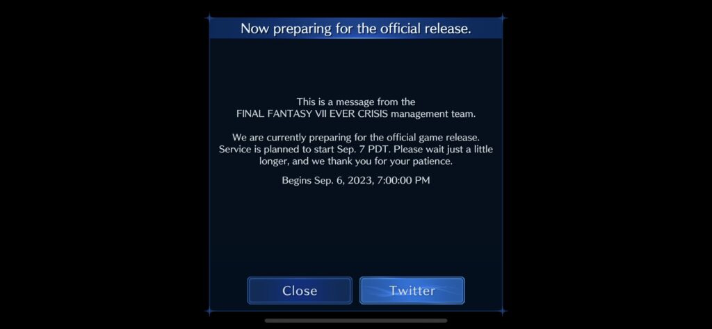 FINAL FANTASY VII EVER CRISIS  Countdown to Launch Trailer 